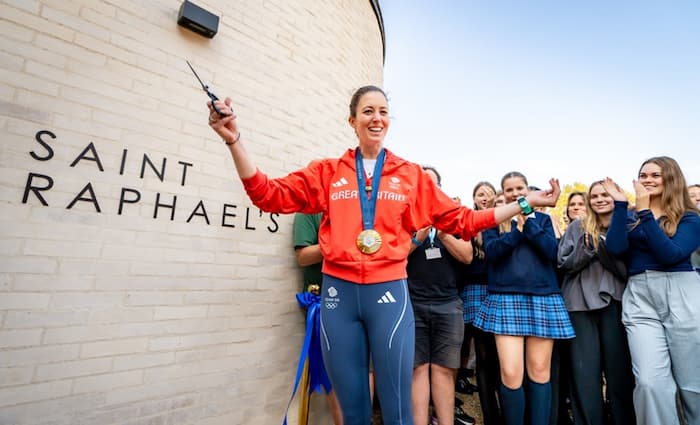 Olympic Gold Medallist Emily Craig unveils Mayfield's new Wellbeing Centre